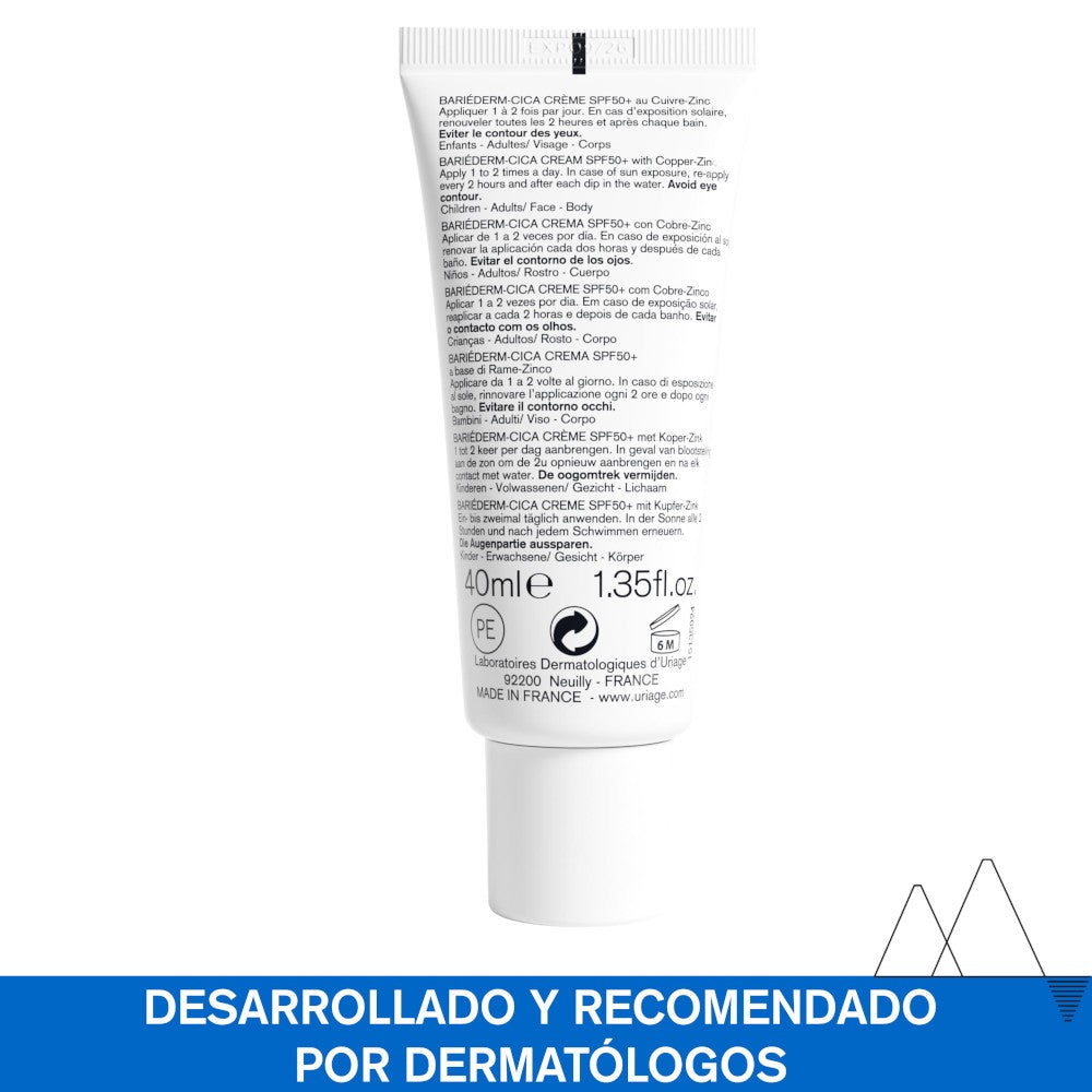 URIAGE Bariéderm Cica Crema SPF 50+ 40 ml-2