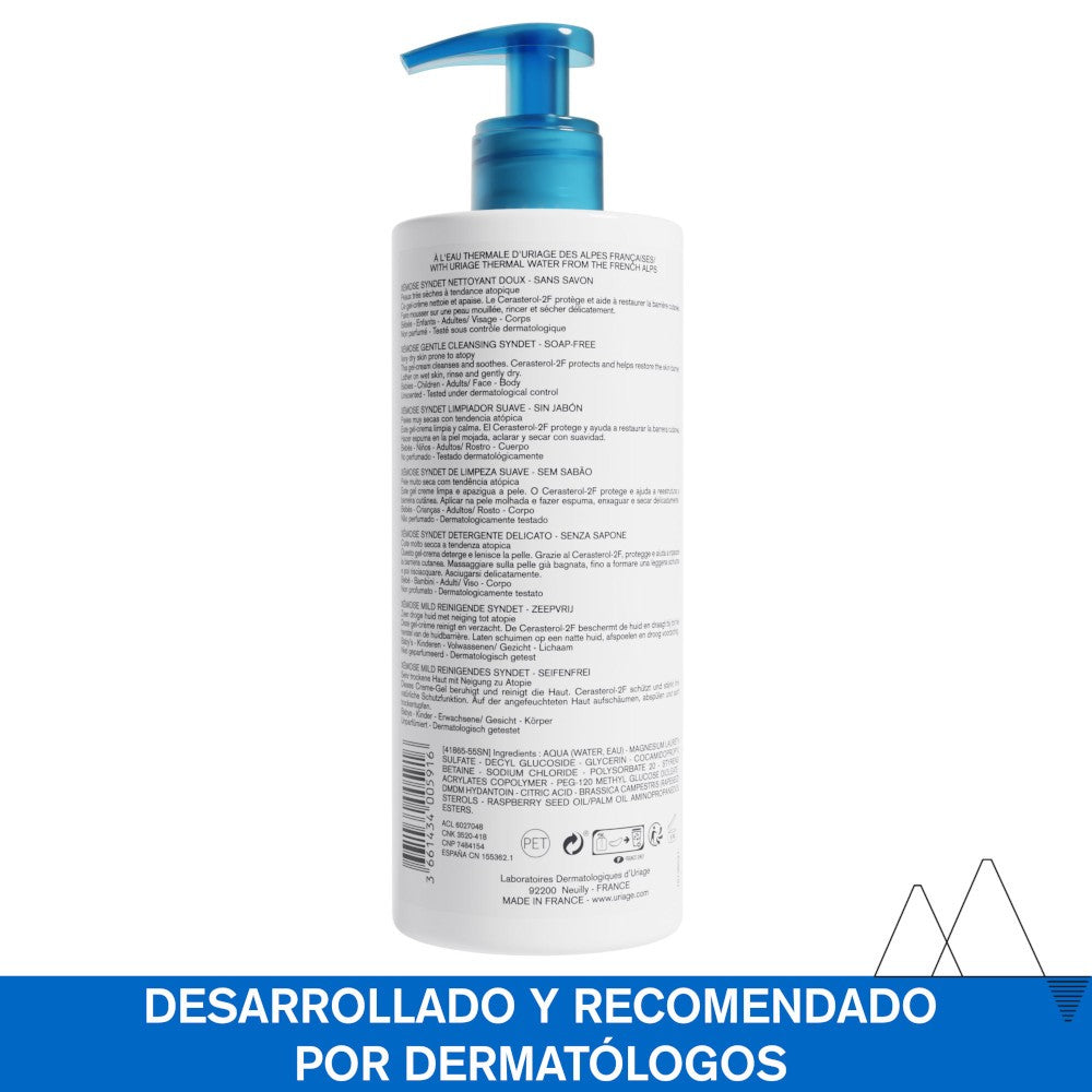 URIAGE Xémose Syndet Gel Cremoso Suave 500 ml-2