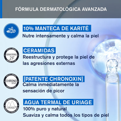 URIAGE Xémose Crema Facial Nutritiva 40 ml-6