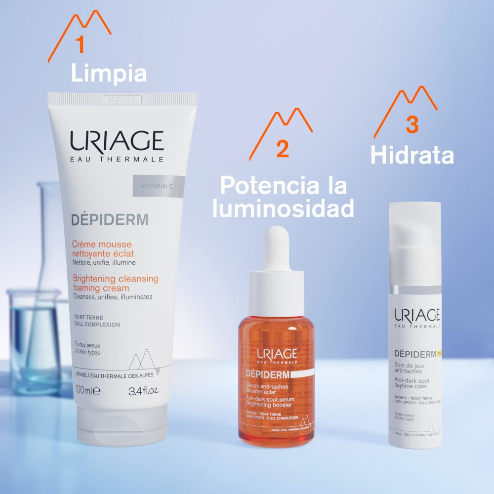 Uriage Dépiderm Espuma Limpiadora Iluminadora 100ml-7