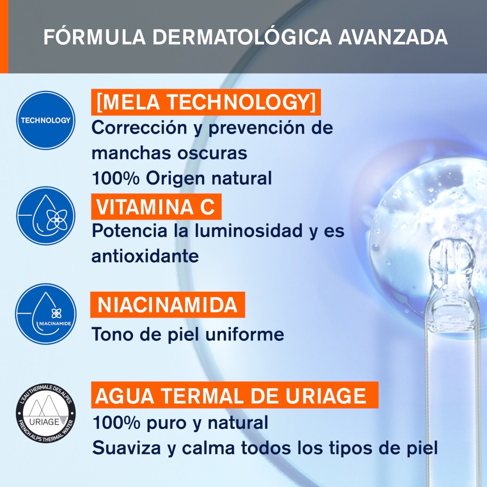 Uriage Dépiderm Espuma Limpiadora Iluminadora 100ml-5