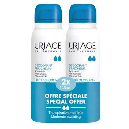 Uriage Desodorante Frescor 2x125 ml-1