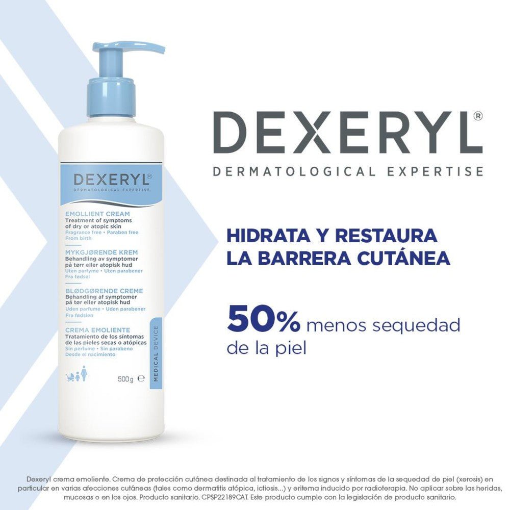 Dexeryl Crema Emoliente 2x500 ml-2