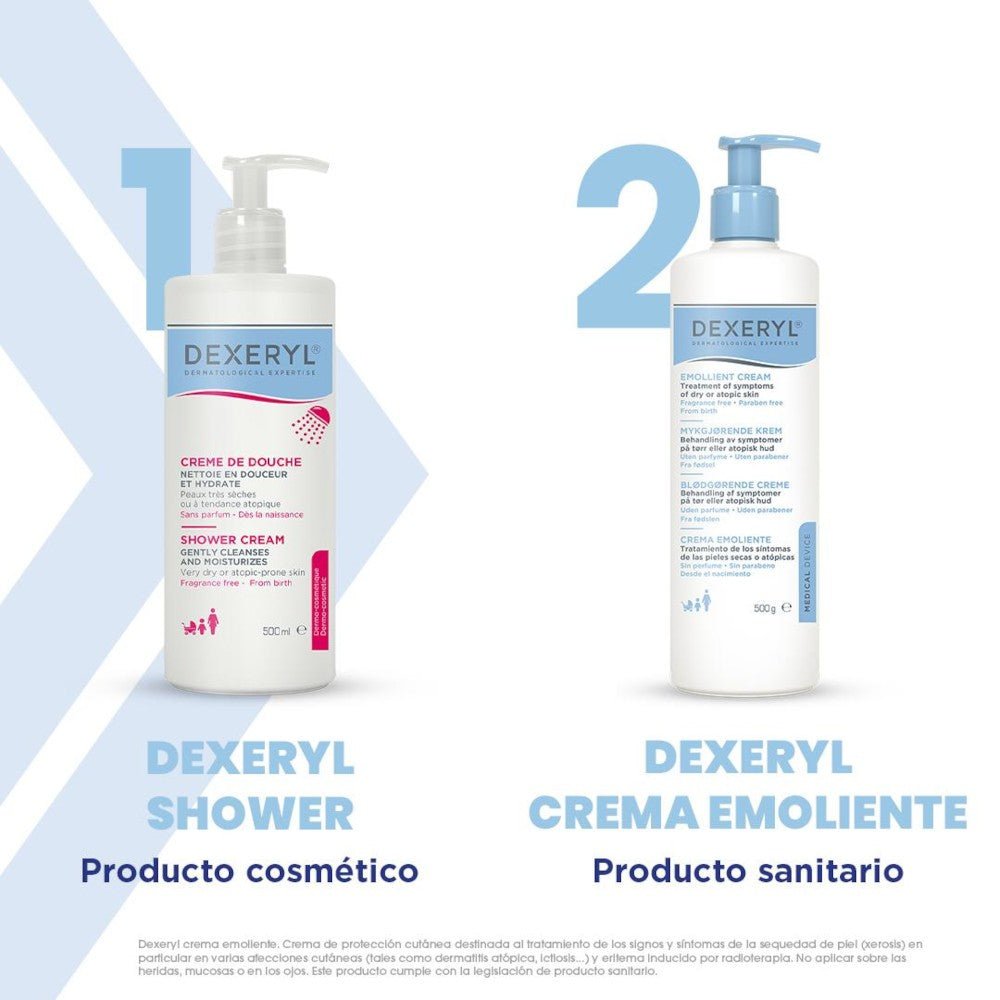 Dexeryl Crema Emoliente 2x500 ml-4