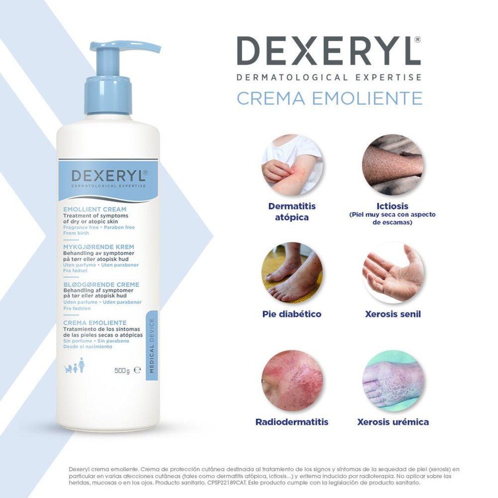 Dexeryl Crema Emoliente 2x500 ml-5