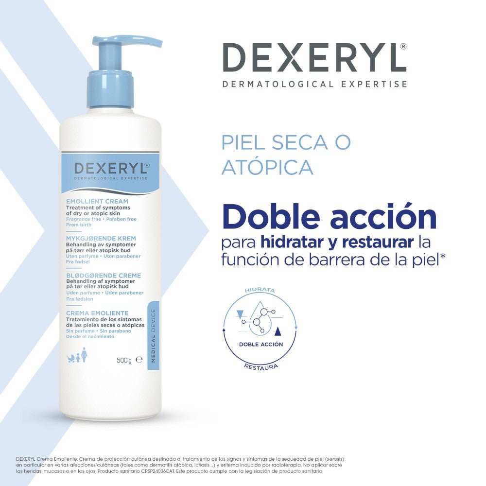 Dexeryl Crema Emoliente 2x500 ml-9