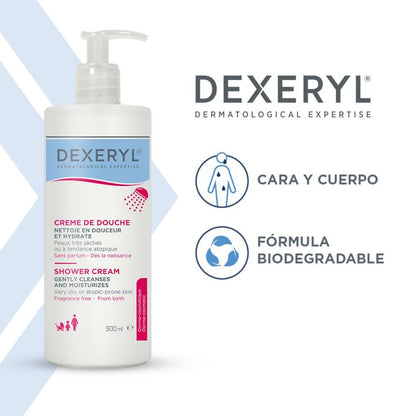 DEXERYL Crème Douche Nettoyante 500 ml