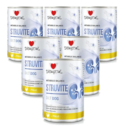 Disugual Diet Dog Struvite Pollo Alimento Húmedo 400gr