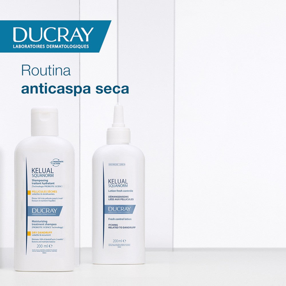 DUCRAY Squanorm Champú Anticaspa Seca 200ML