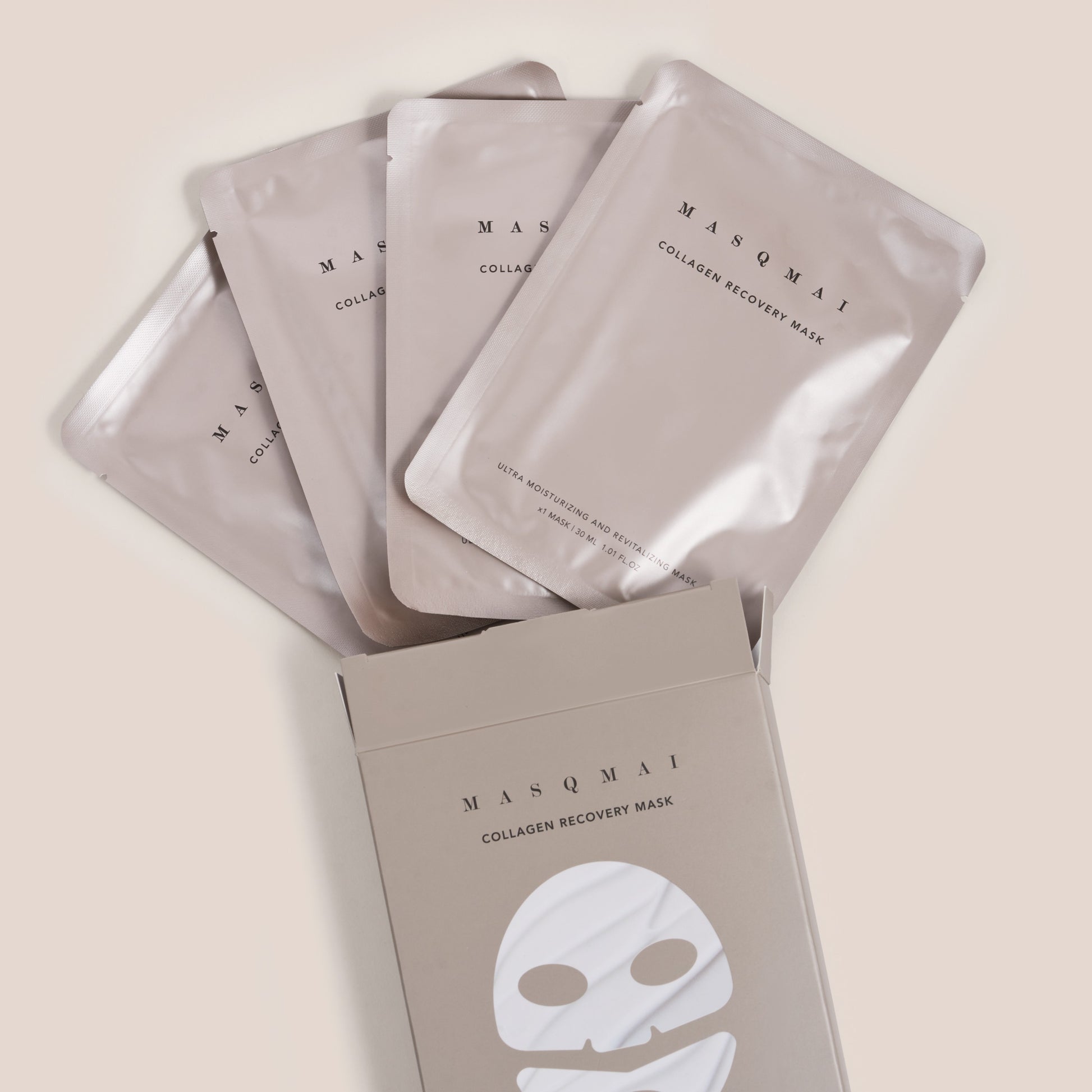 Masqmai Collagen Recovery Mask 4 Unidades-4