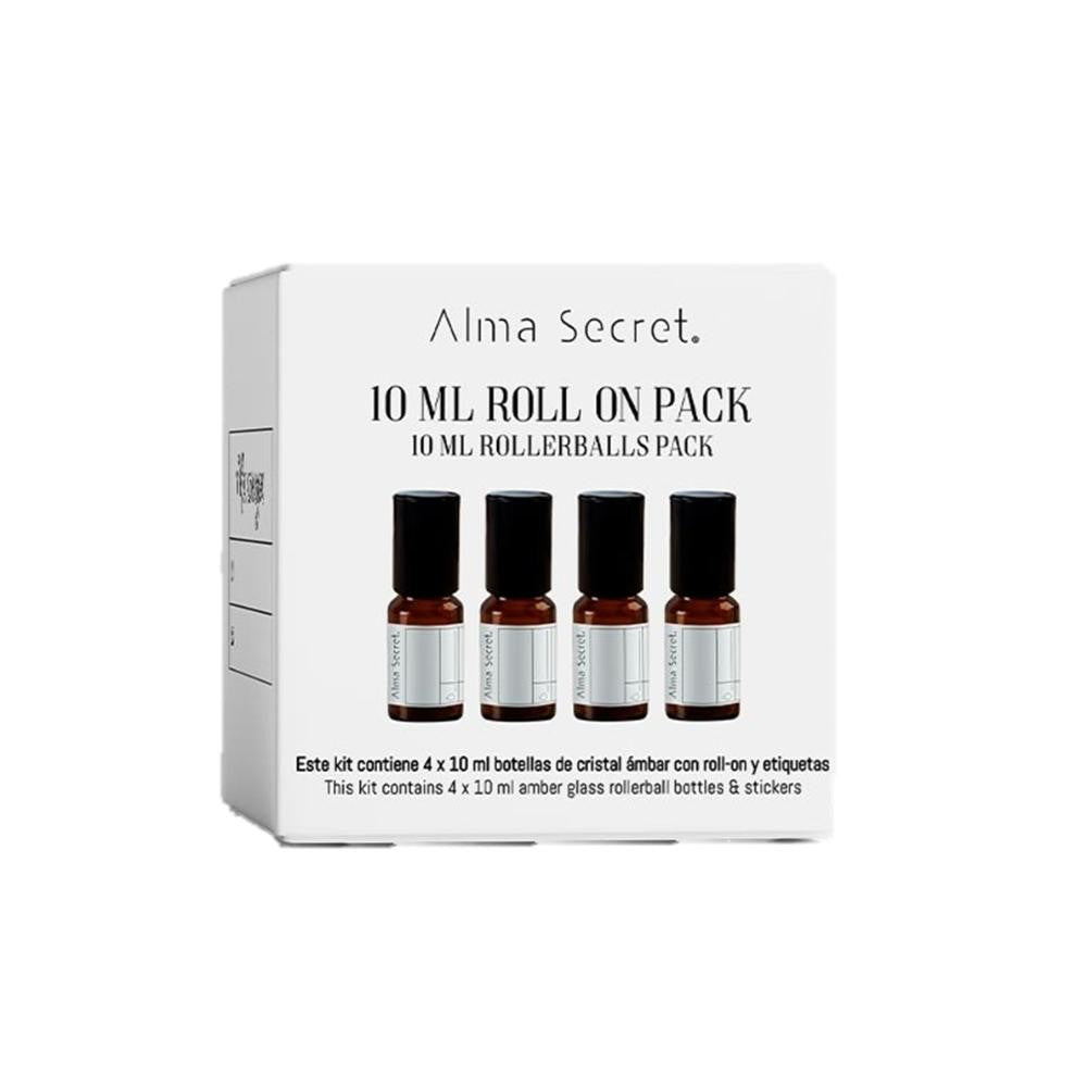Alma Secret Pack Roll-On + Etiquetas 4x10 ml-1