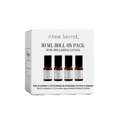 Alma Secret Pack Roll-On + Etiquetas 4x10 ml-1