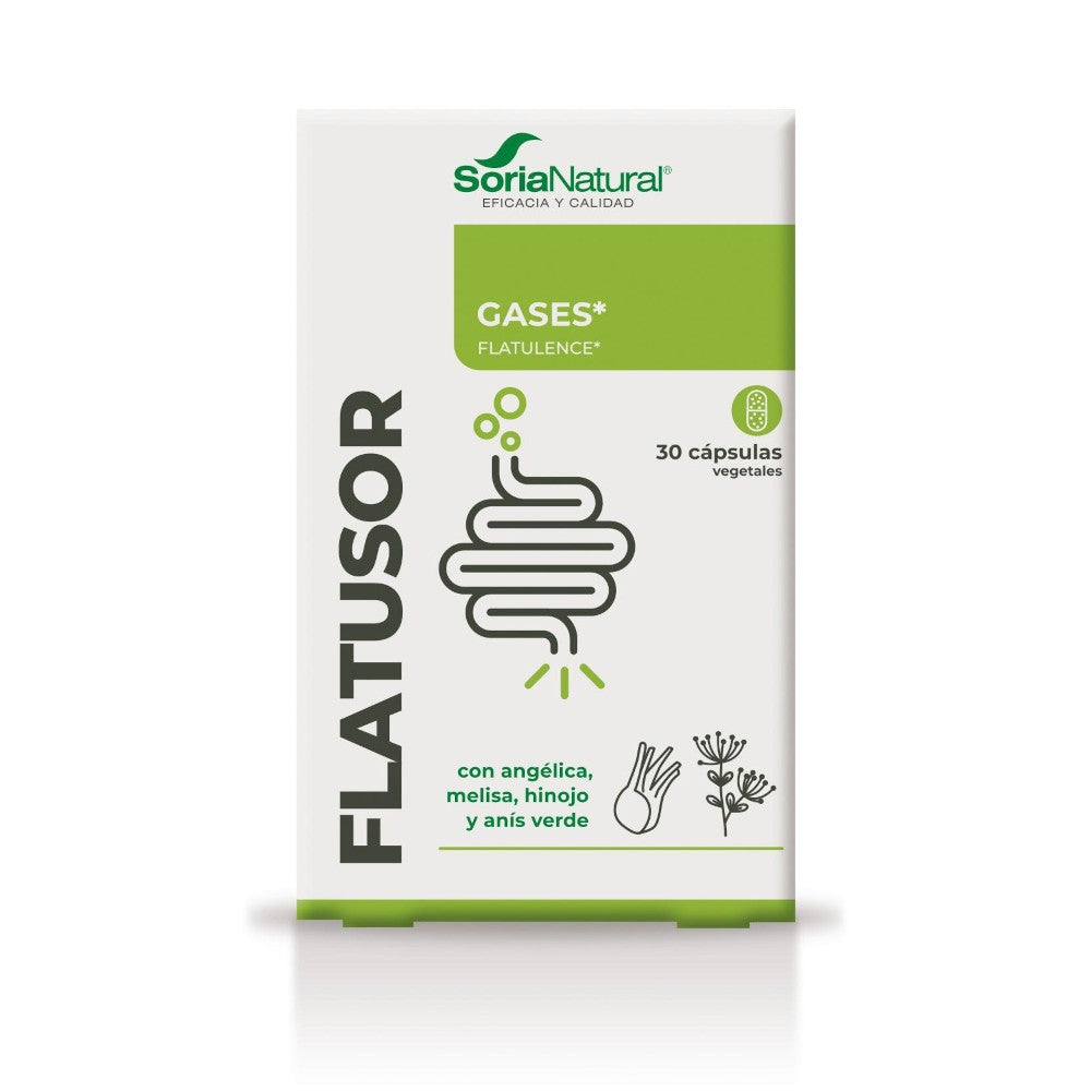 Soria Natural 17-C Flatusor 30 Caps Liberacion Prolongada-1