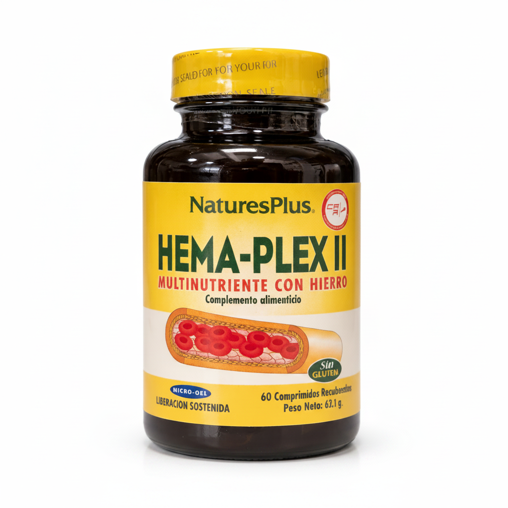 Natures Plus Hema-Plex II 60 Comp