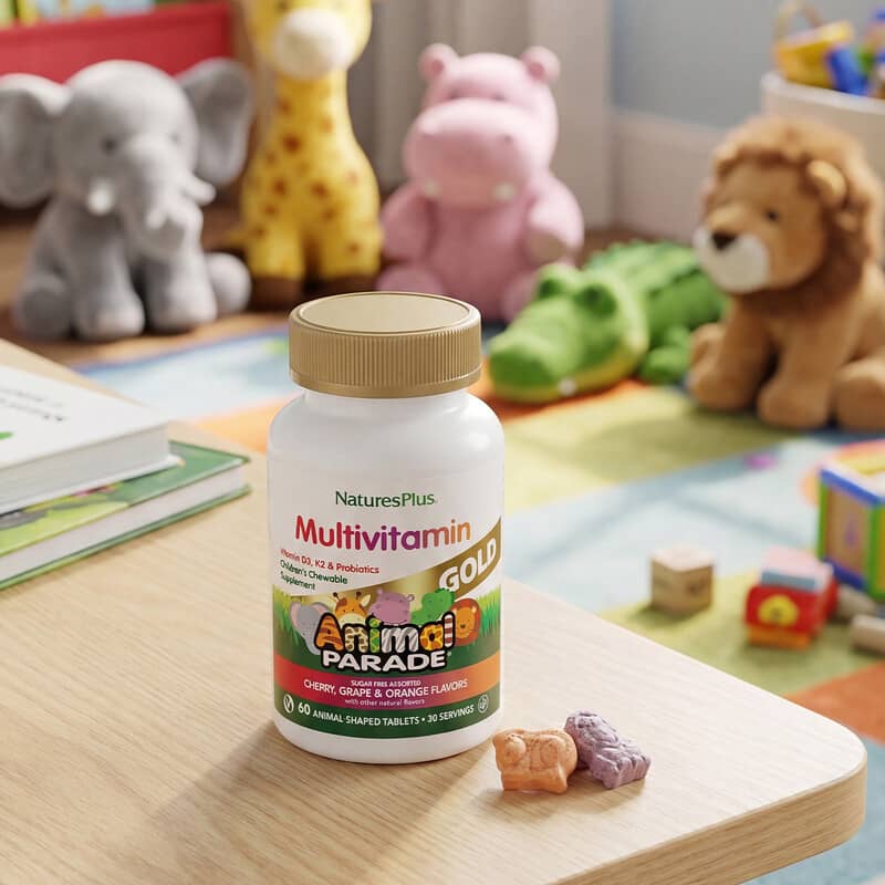 Natures Plus Animal Parade Multivitamínico Naranja 60 Comprimidos Masticables - 3