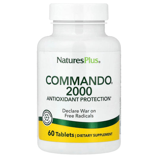 Natures Plus Commando 2000 60 Comprimidos