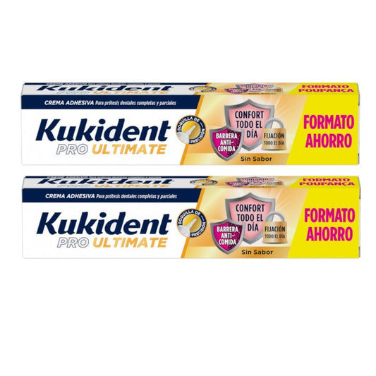 KUKIDENT Pro Ultimate Sin Sabor Duplo 2x57 g-1