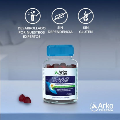 ARKOSUEÑO Dormigummies 60 Caramelos de Goma-5