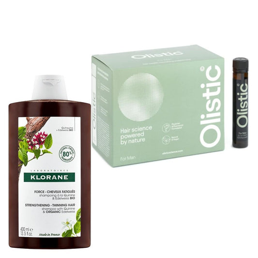 Olistic For Men28 Unidades + KLORANE Champú a la Quinina 400ml-1