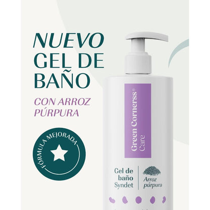 Green Cornerss Care Gel de Baño Arroz Púrpura 400 ml-4