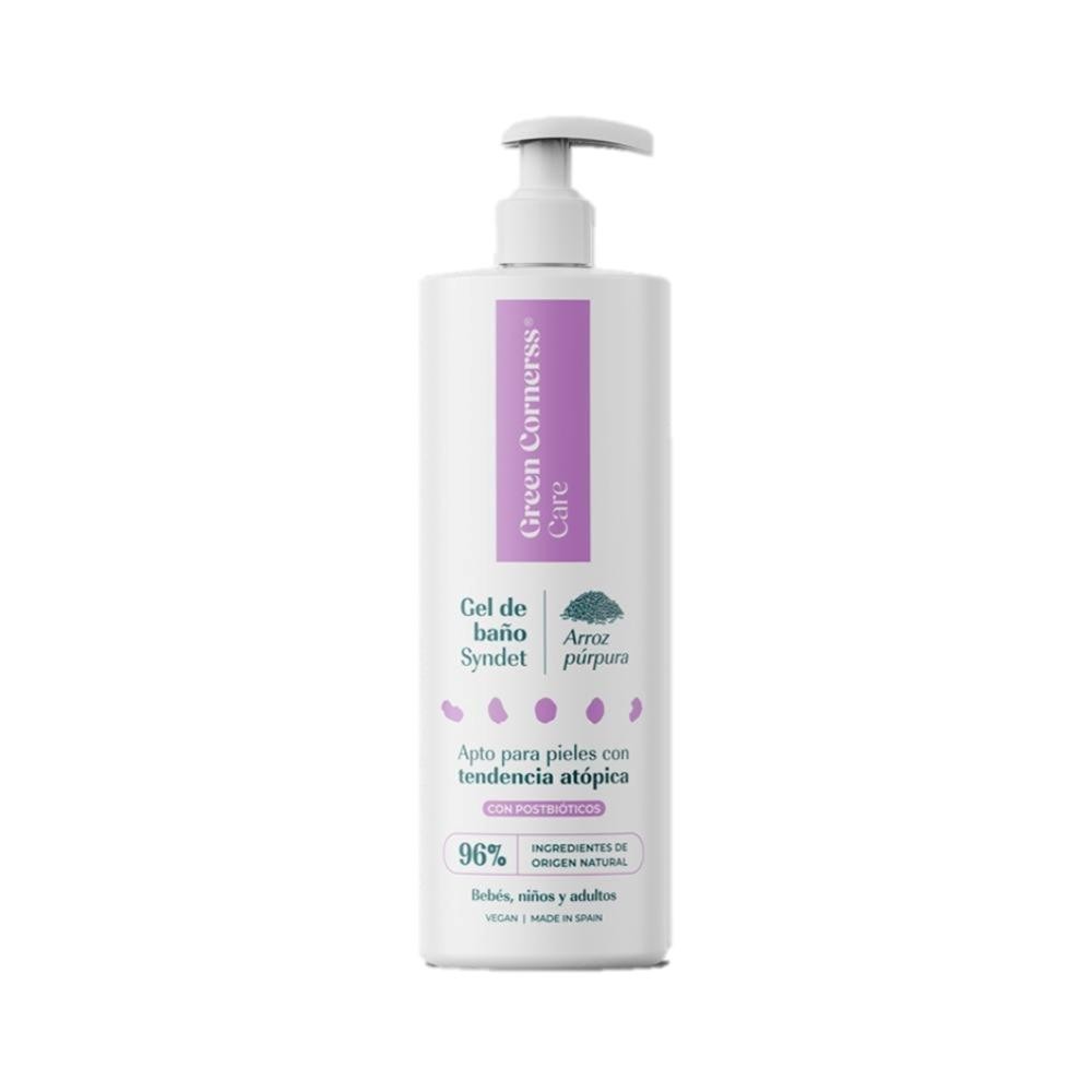 Green Cornerss Care Gel de Baño Arroz Púrpura 400 ml-1