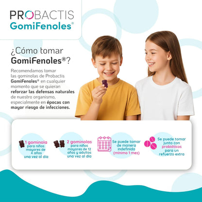 Probactis Gomifenoles 60 Gominolas