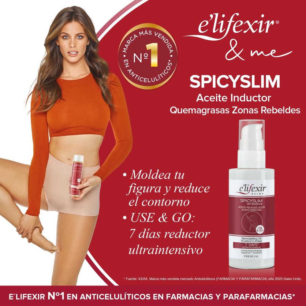 ELIFEXIR Spicyslim Aceite Seco Quemagrasas 150 ml-2