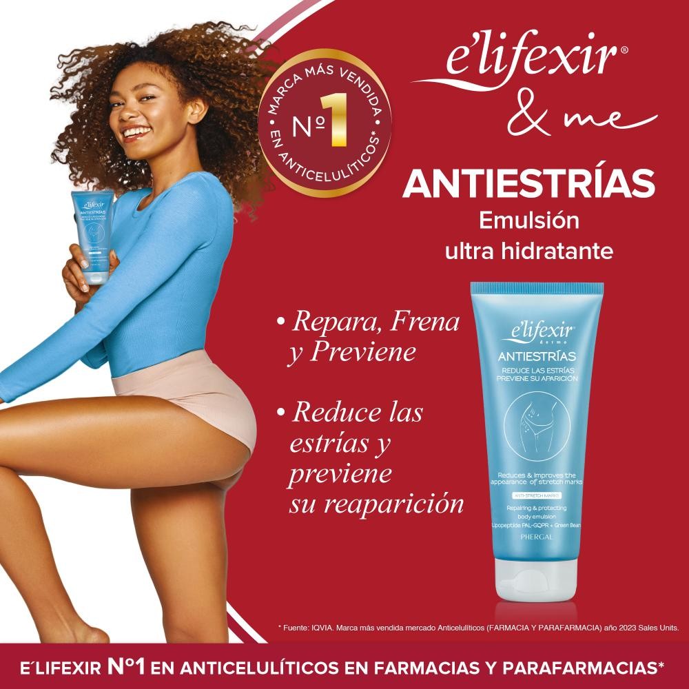 ELIFEXIR Antiestrías Emulsión Reparadora 200 ml-3