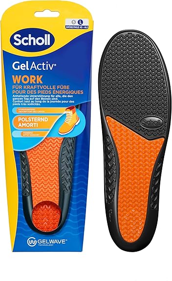 SCHOLL Professional Gel Activ Semelle intérieure pour hommes Taille 40 - 46,5