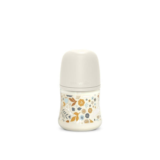SUAVINEX Biberón Premium Bonhomía +0m Silicona SX Pro Fisiológica 150ml (Conejo Blanco)-1