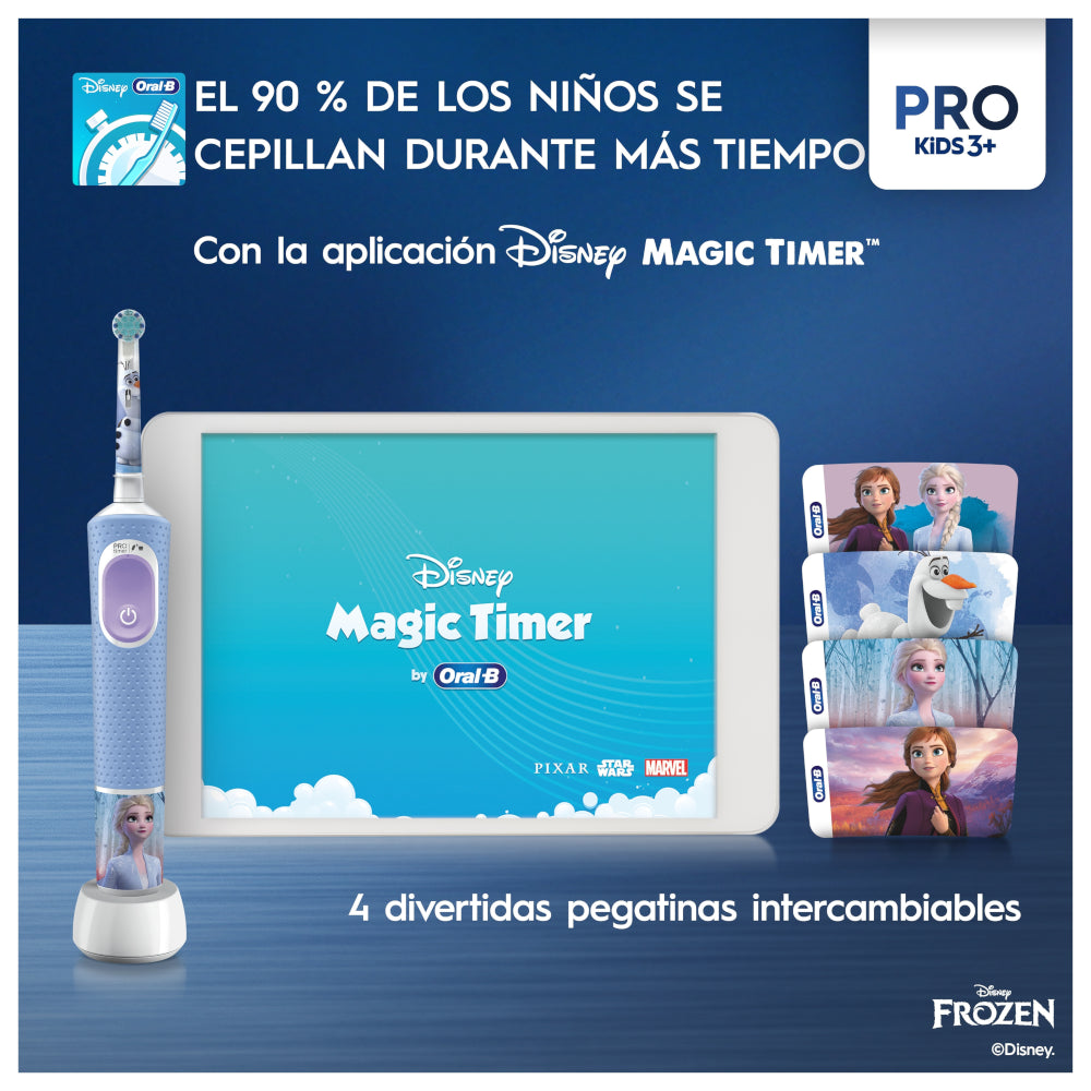 ORAL-B Cepillo Dental Pro Kids 3 Box Frozen 1 unidad