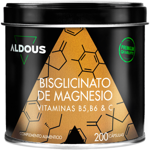 Aldous Bisglicinato de Magnesio 200 Cápsulas-1