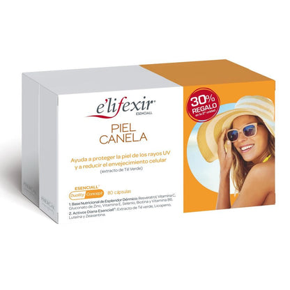 ELIFEXIR Esenciall Piel Canela 2x40 cápsulas ENVASE AHORRO-1