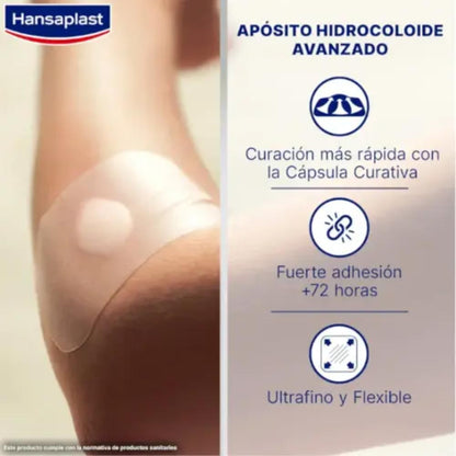 Hansaplast Second Skin Protection XL 3 apósitos-2