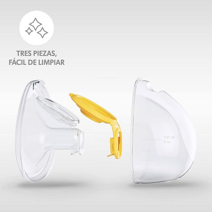 MEDELA Hands Free Sacaleches Portátil Eléctrico Doble 1 unidad-6