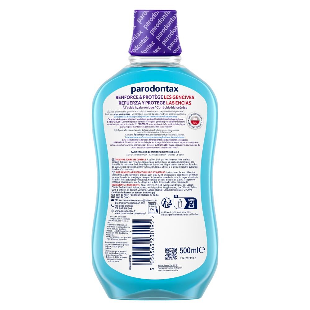 Parodontax Refuerza y Protege Colutorio 500 ml-2