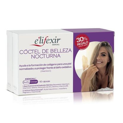 ELIFEXIR Esenciall Cóctel de Belleza Nocturno 60 cápsulas-2