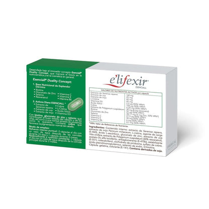 ELIFEXIR Esenciall Redensificante Capilar Anticaída 30 cápsulas-5