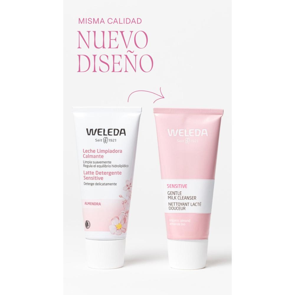 Weleda Leche Limpiadora Calmante de Almendra Piel Sensible 75 ml-3