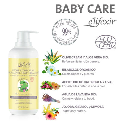 ELIFEXIR Baby Care Leche Corporal 400 ml-3