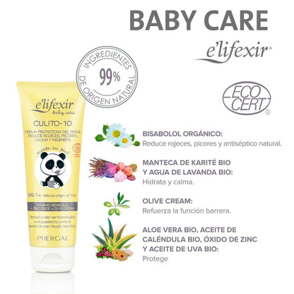 ELIFEXIR Baby Care Culito 10 Crema Zona del Pañal 75 ml-3