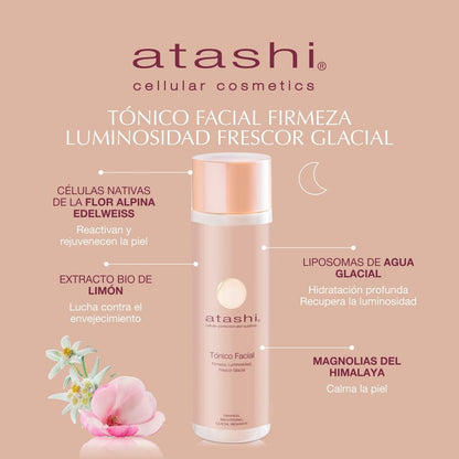 ATASHI Cellular PSS Tónico Facial Firmeza y Luminosidad 250 ml-3