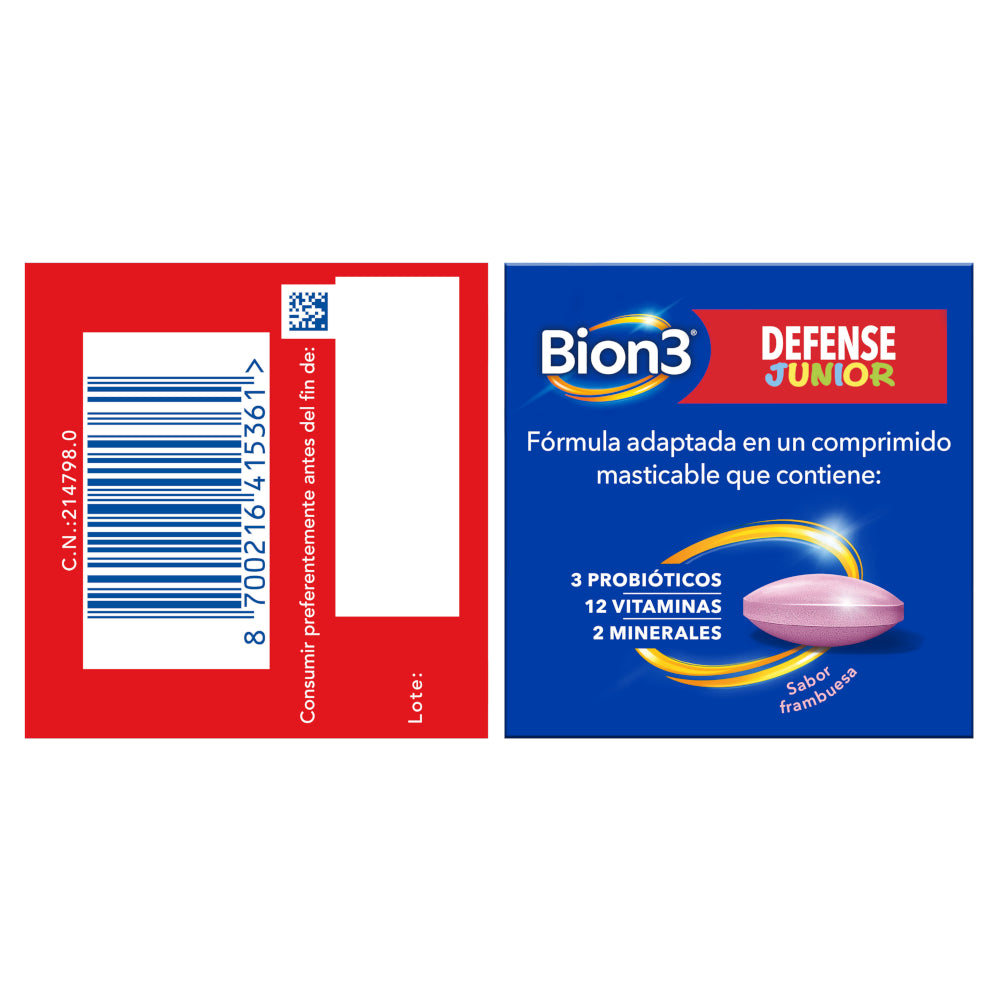 BION 3 Defense Junior30 Comprimidos Masticables-5