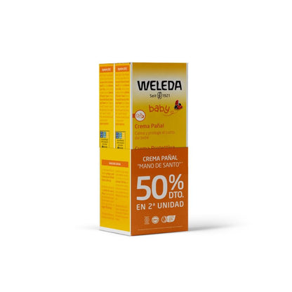 WELEDA Duplo Crema Pañal de Caléndula Bebé 2x75ml OFERTA-1