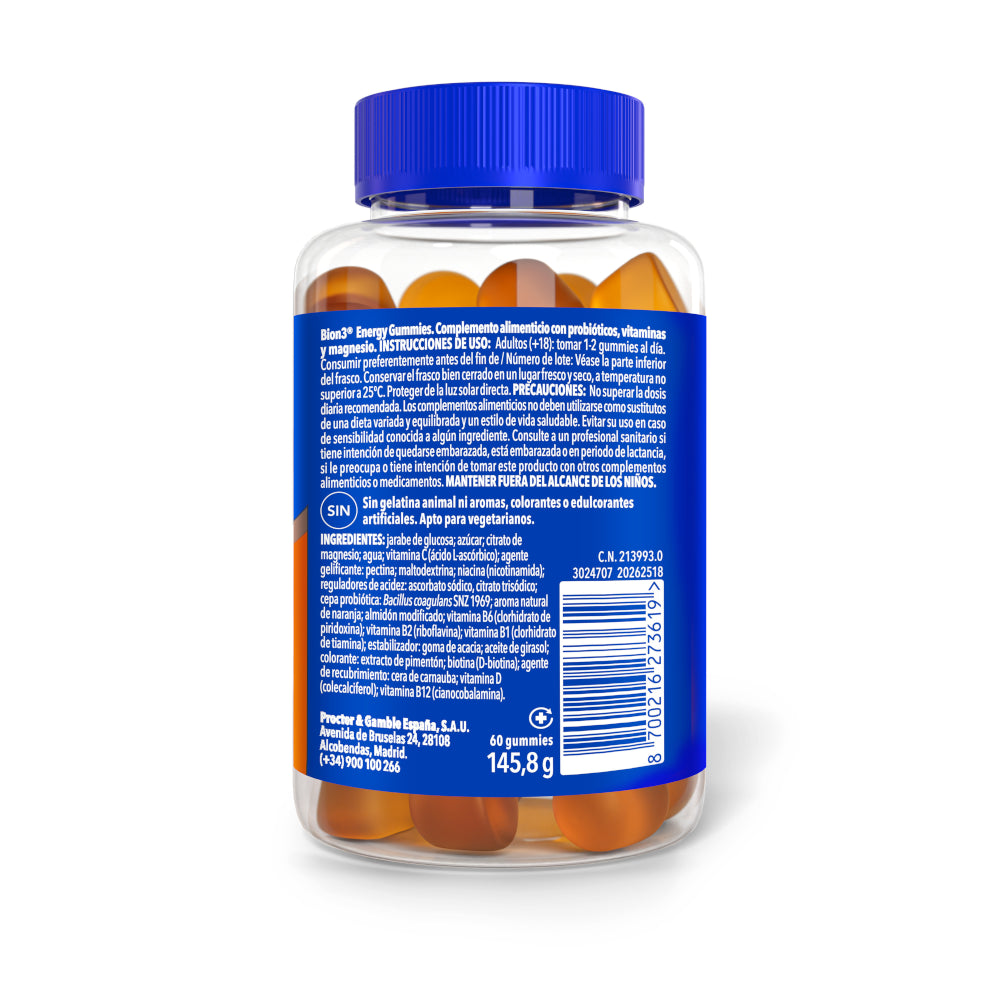 BION 3 Energy Duplo 2x60 Gummies-3
