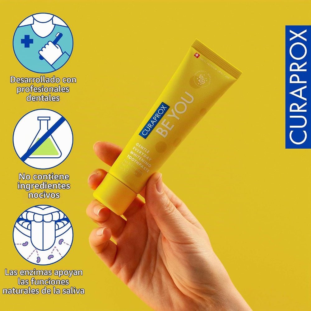 Curaprox Be You Pasta de Dientes Pomelo y Bergamota Amarilla 60 ml