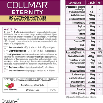 Collmar Eternity 20 Activos Anti-Age Tripéptidos de Colágeno 343g