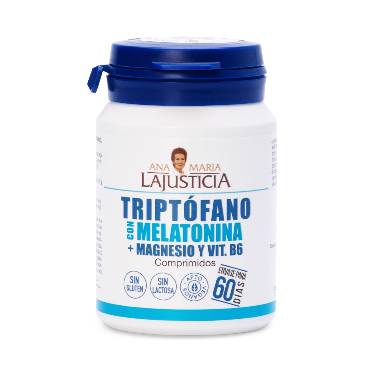 Tryptophan mit Mel + Magnesium + Vit. B6 LAJUSTICE 60Comp