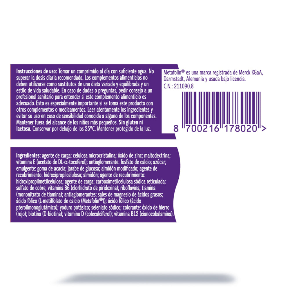 FEMIBION 0 Planificación Embarazo 28 Comprimidos-13