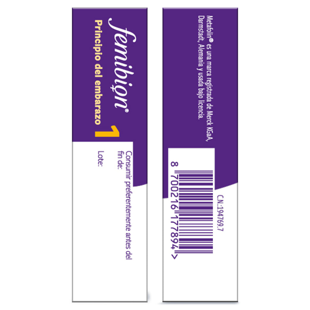 FEMIBION 1 Principio del Embarazo Duplo 2x28 Comprimidos (8 semanas)-4
